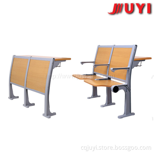 Metal Frame conference Room Chair ,Wholesale Classroom meeting Chair With wooden Writing Pad